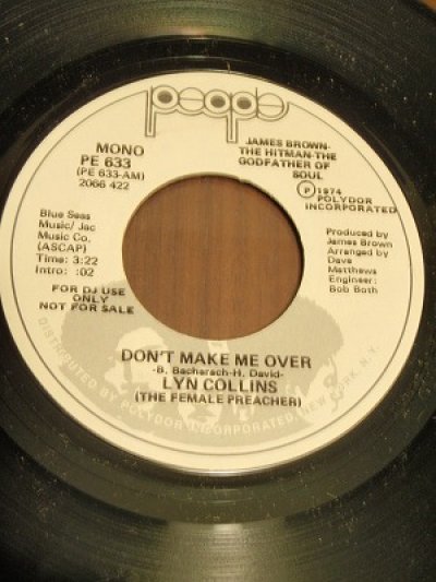 画像1: LYN COLLINS♪DON'T MAKE ME OVER♪