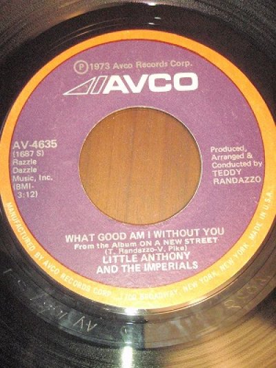 画像1: LITTLE ANTHONY & IMPERIALS♪I'M FALLING IN LOVE WITH YOU♪