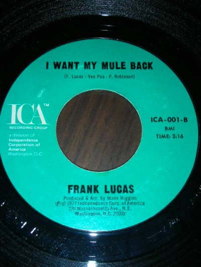 画像1: FRANK LUCAS♪GOOD THING MAN♪