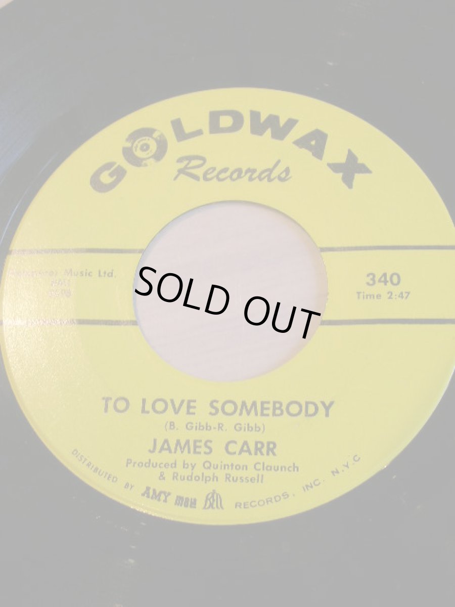 画像1: JAMES CARR♪TO LOVE SOMEBODY♪ (1)