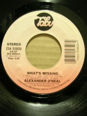 画像1: ALEXANDER O'NEAL♪WHAT'S MISSING♪ (1)