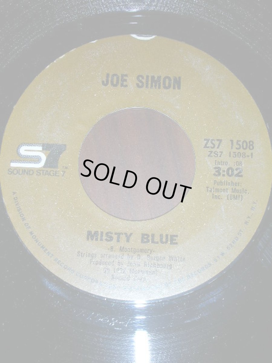 画像1: JOE SIMON♪MISTY BLUE♪ (1)