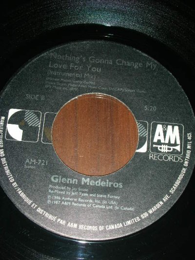 画像1: GLENN MEDEIROS♪NOTHING'S GONNA CHANGE MY LOVE♪