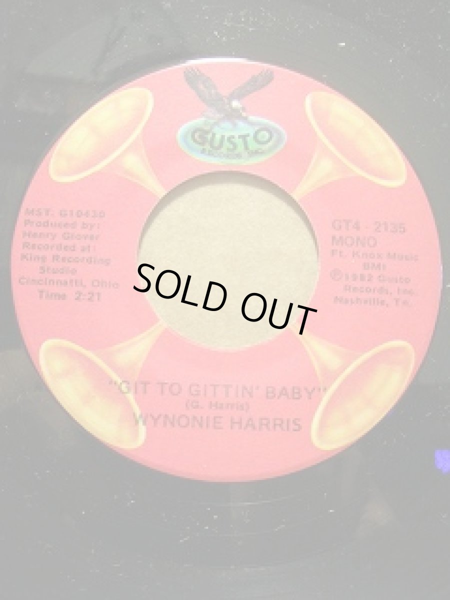 画像2: WYNONIE HARRIS♪DON'T TAKE MY WHISKEY AWAY FROM ME♪ (2)