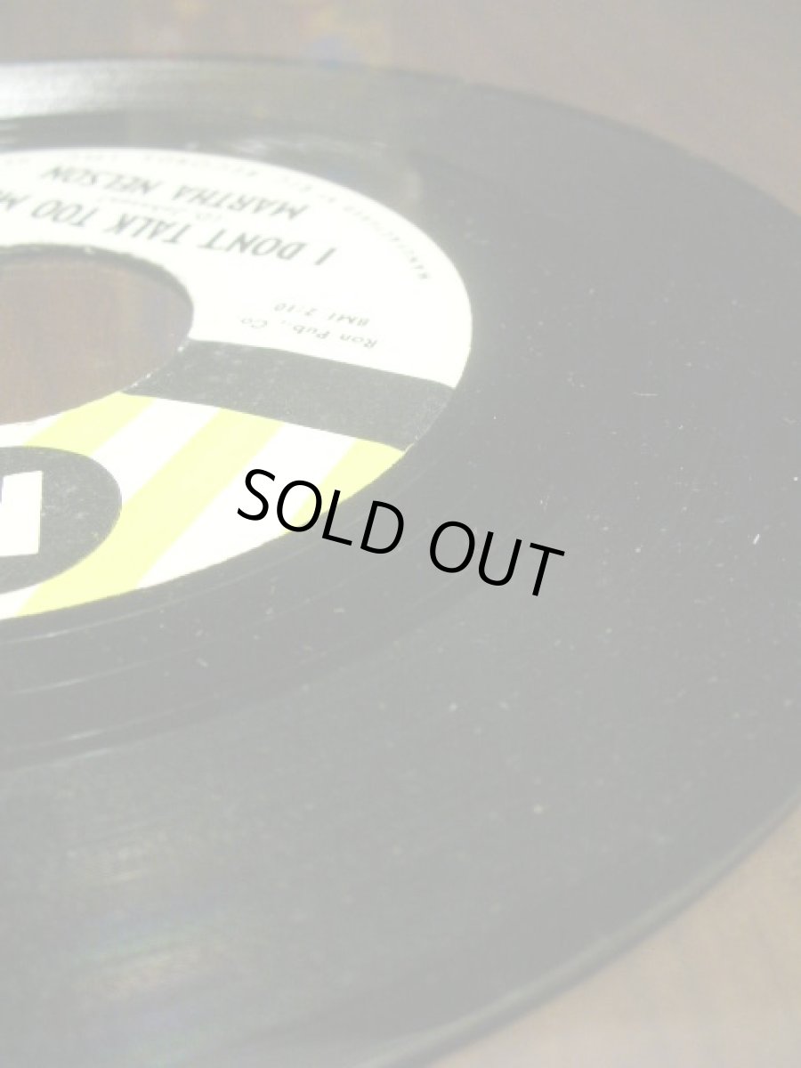 画像3: MARTHA NELSON♪I DON'T TALK TOO MUCH♪ (3)