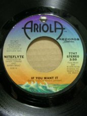 画像1: NITEFLYTE♪IF YOU WANT IT♪ (1)