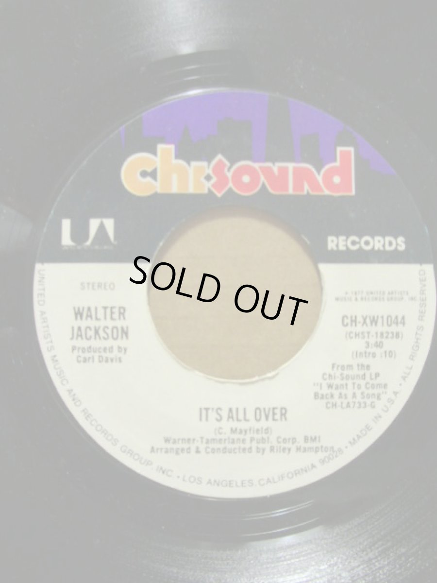 画像1: WALTER JACKSON♪IT'S ALL OVER♪ (1)