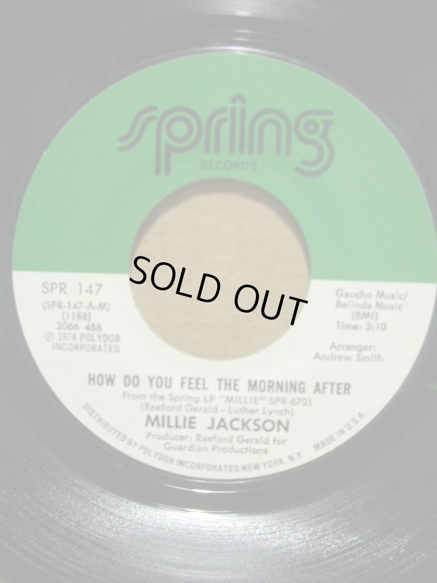 画像1: MILLIE JACKSON♪HOW DO YOU FEEL THE MORNING AFTER♪ (1)