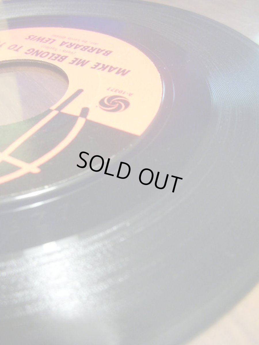 画像3: BARBARA LEWIS♪MAKE ME BELONG TO YOU♪ (3)