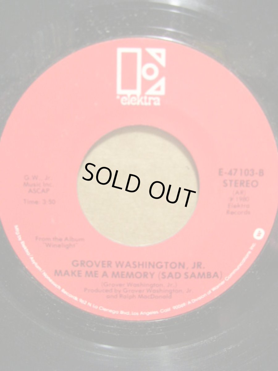 画像2: GROVER WASHINGTON JR♪JUST THE TWO OF US♪ (2)