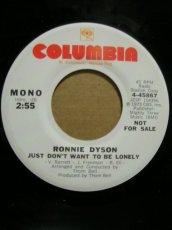 画像2: RONNIE DYSON♪JUST DON'T WANT TO BE LONELY♪ (2)