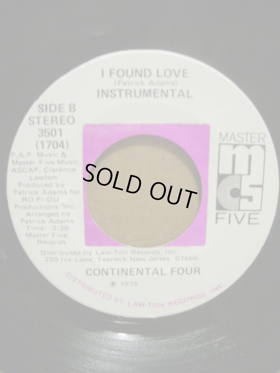 画像2: CONTINENTAL FOUR♪LOVING YOU (IS THE NEXT BEST THING TO HEAVEN)♪ (2)