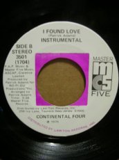 画像2: CONTINENTAL FOUR♪LOVING YOU (IS THE NEXT BEST THING TO HEAVEN)♪ (2)