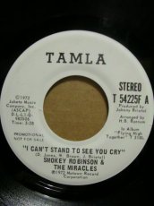 画像1: SMOKEY ROBINSON & MIRACLES♪I CAN'T STAND TO SEE YOU CRY♪ (1)