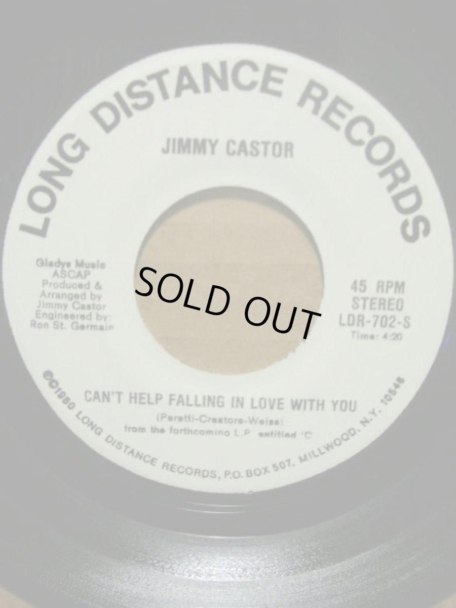 画像1: JIMMY CASTOR♪CAN'T HELP FALLING IN LOVE WITH YOU♪ (1)