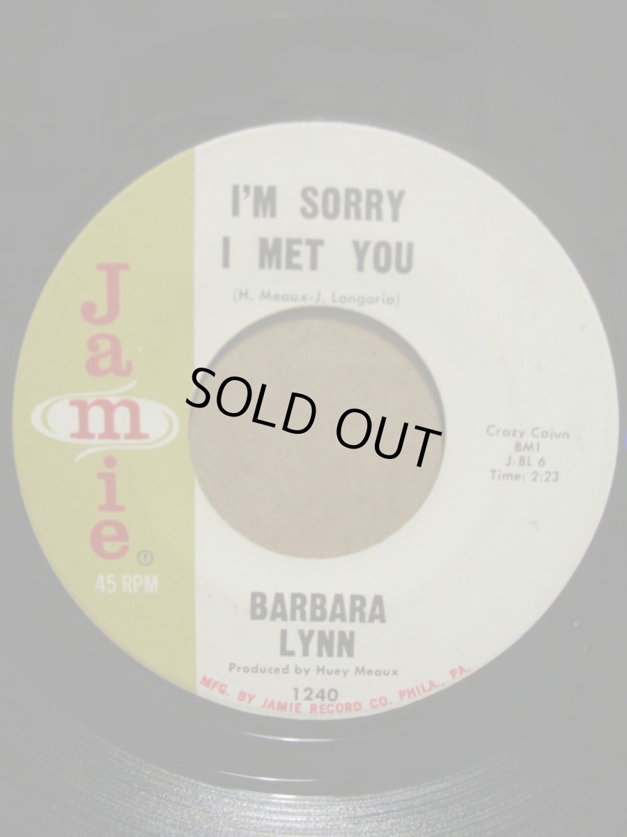 画像2: BARBARA LYNN♪YOU'RE GONNA NEED ME♪ (2)