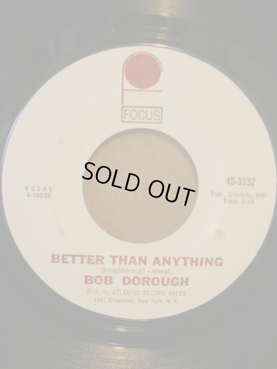 画像2: BOB DOROUGH♪DON'T THINK TWICE, IT'S ALL RIGHT♪ (2)