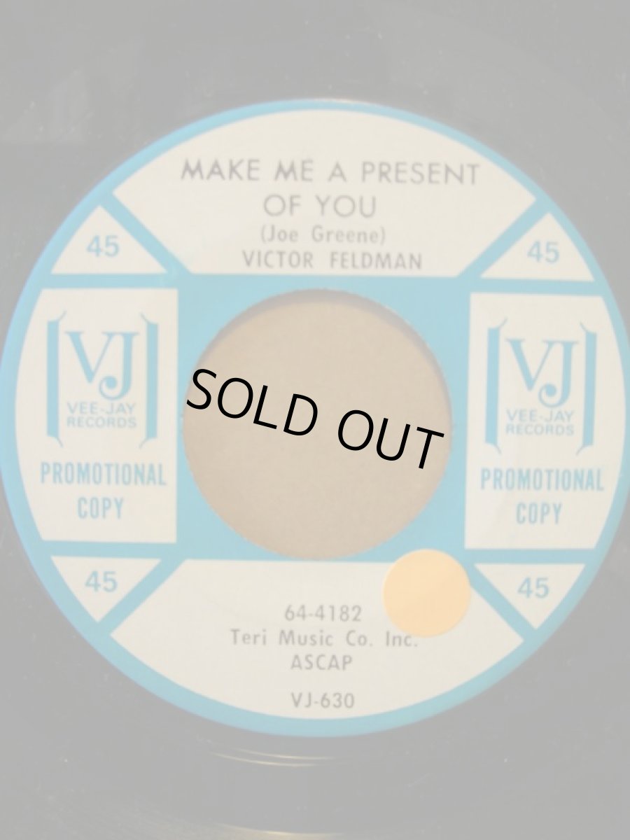 画像1: VICTOR FELDMAN♪MAKE ME A PRESENT OF YOU♪ (1)