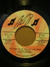 画像1: PHILLIP MITCHELL♪THE SAME FOLKS THAT PUT YOU THERE♪ (1)