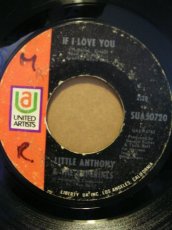 画像1: LITTLE ANTHONY & IMPERIALS♪IF I LOVE YOU♪ (1)