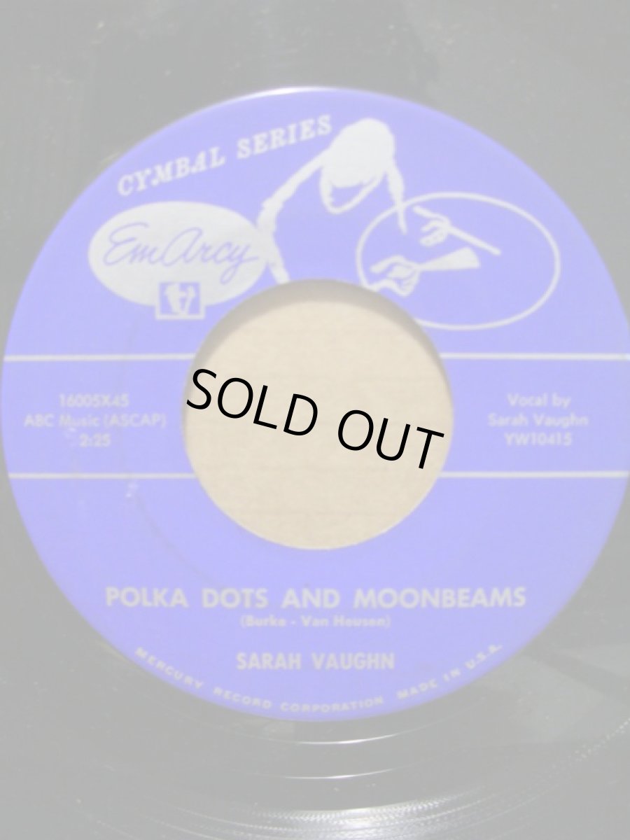 画像2: SARAH VAUGHN♪SHULIE A BOP♪ (2)