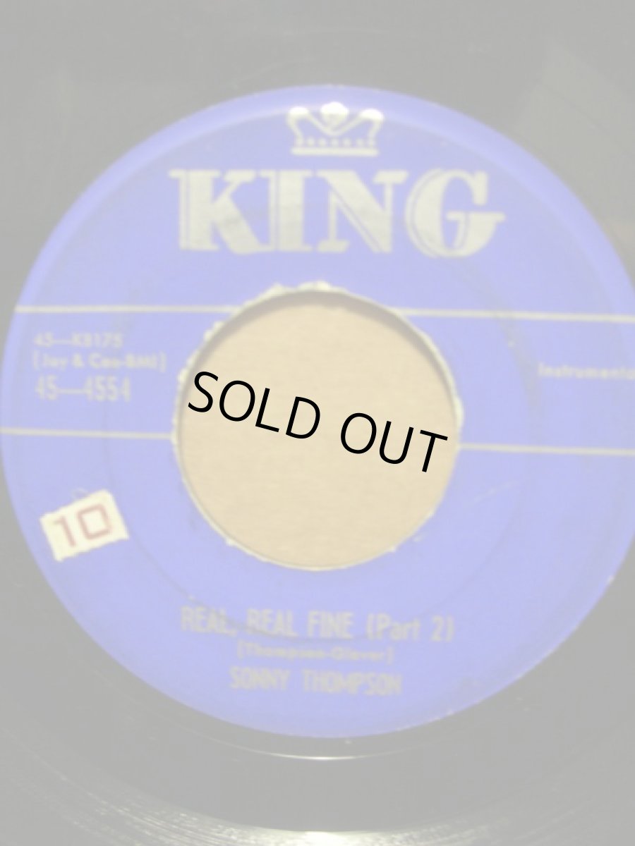 画像2: SONNY THOMPSON♪REAL REAL FINE♪ (2)