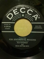 画像1: ELLA FITZGERALD♪FOR SENTIMENTAL REASONS♪ (1)