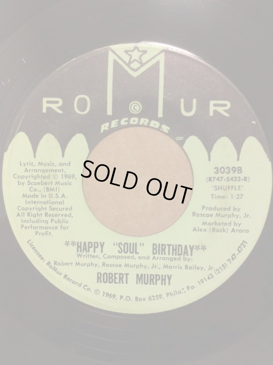 画像2: ROBERT MURPHY♪HAPPY SOUL BIRTHDAY♪ (2)