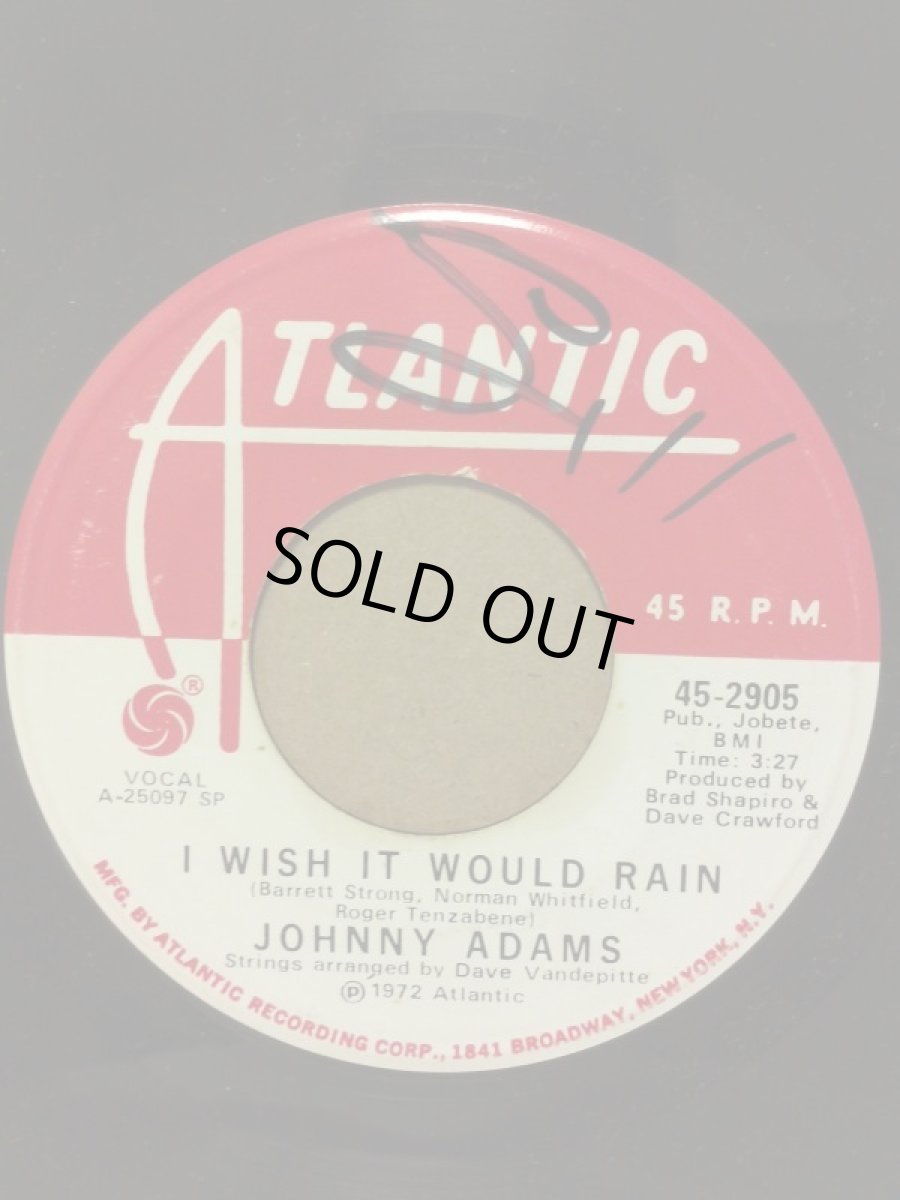 画像2: JOHNNY ADAMS♪I WISH IT WOULD RAIN♪ (2)