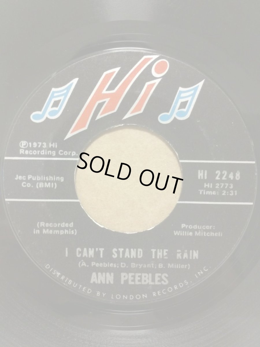 画像1: ANN PEEBLES♪I CAN'T STAND THE RAIN♪ (1)
