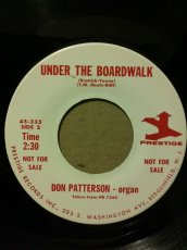 画像1: DON PATTERSON♪UNDER THE BOARDWALK♪ (1)