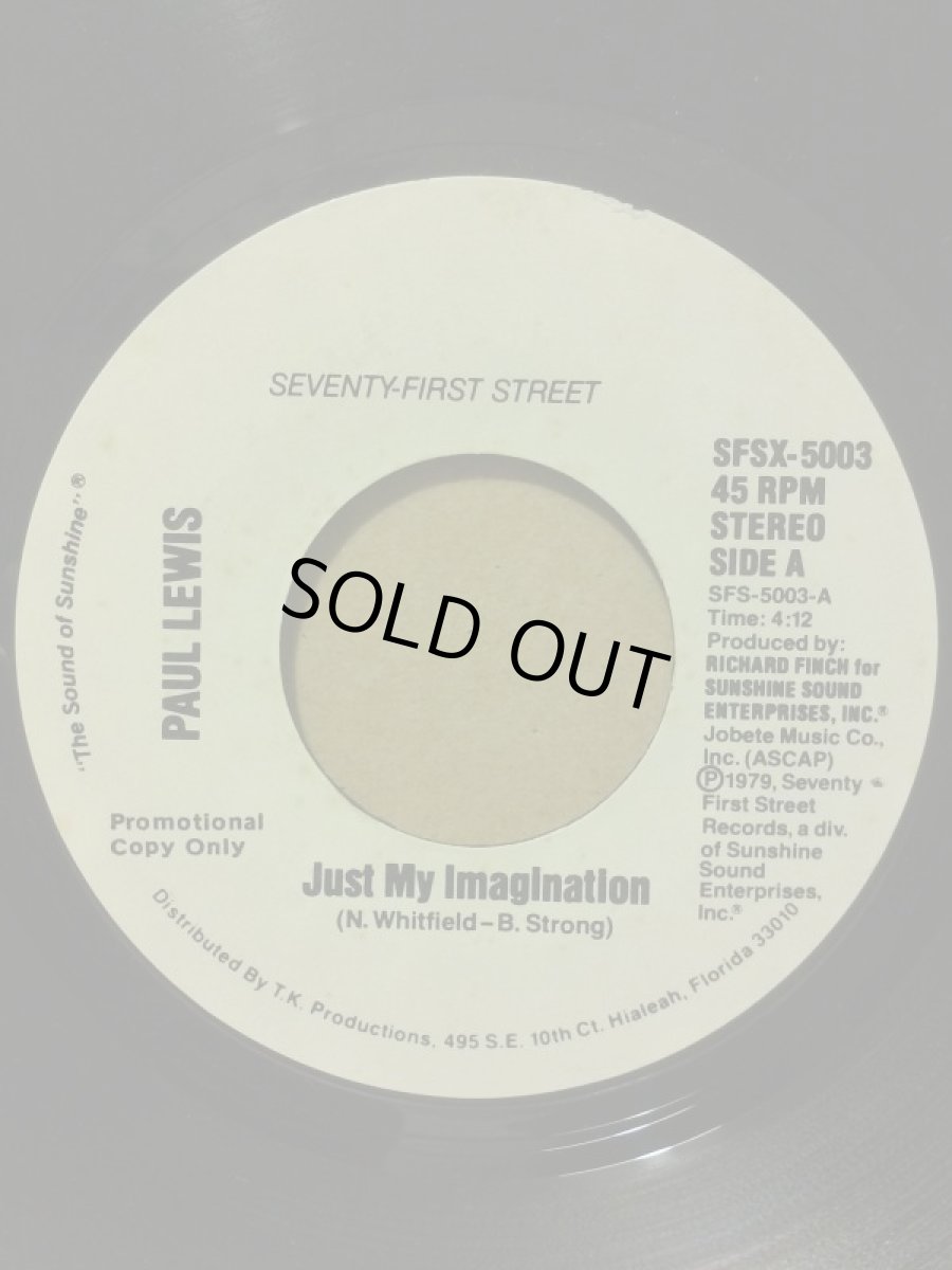 画像2: PAUL LEWIS♪JUST MY IMAGINATION♪ (2)