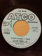 画像1: OSCAR TONEY JR♪EVERYTHING I OWN♪ (1)
