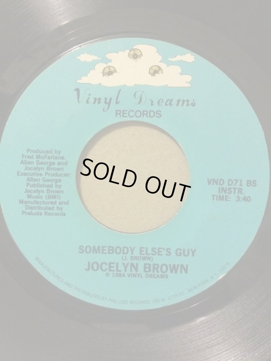 画像2: JOCELYN BROWN♪SOMEBODY ELSE'S GUY♪ (2)