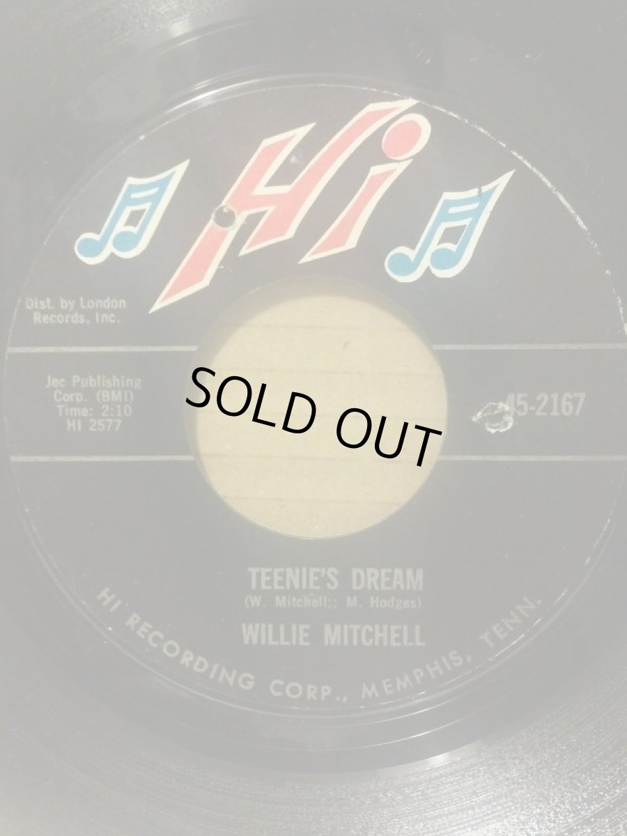 画像2: WILLIE MITCHELL♪TEENIE'S DREAM ♪ (2)