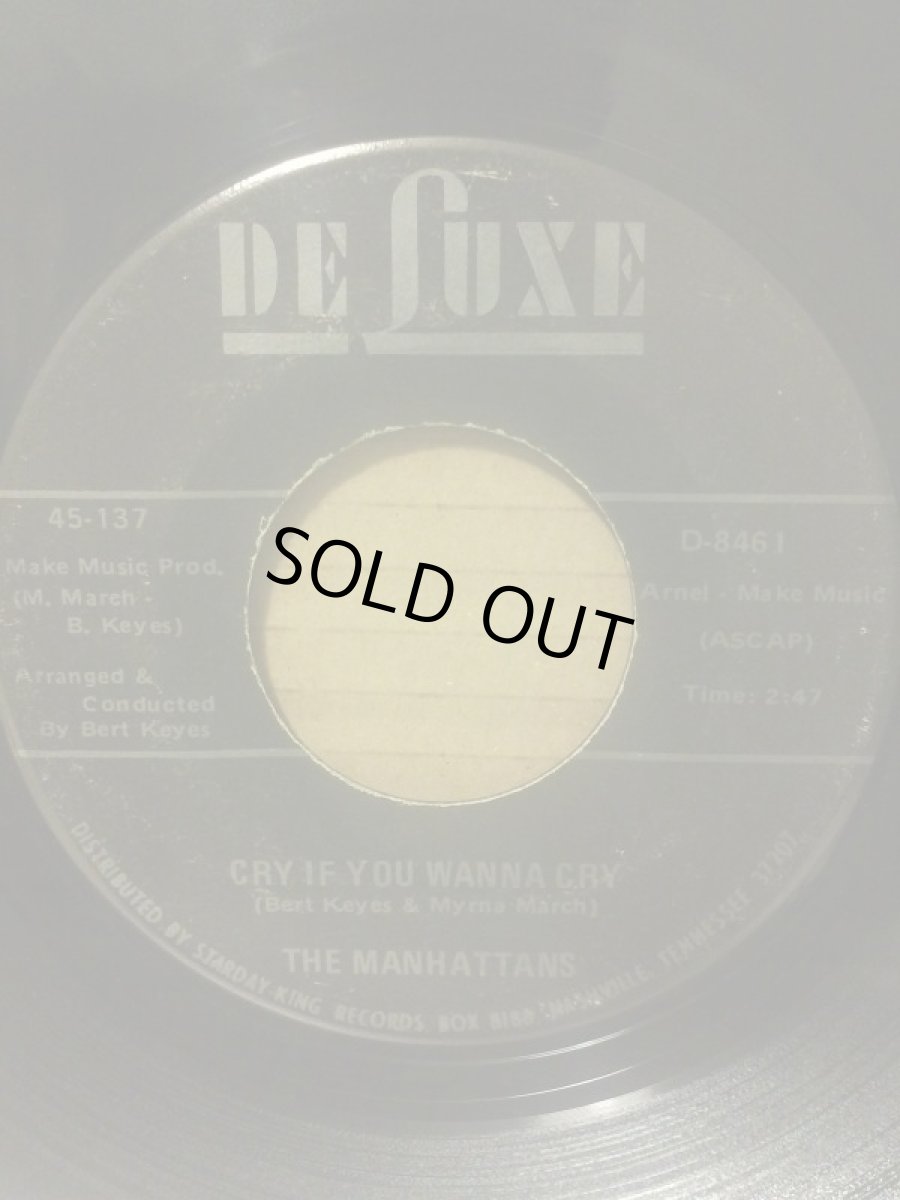 画像2: MANHATTANS♪CRY IF YOU WANNA CRY♪ (2)