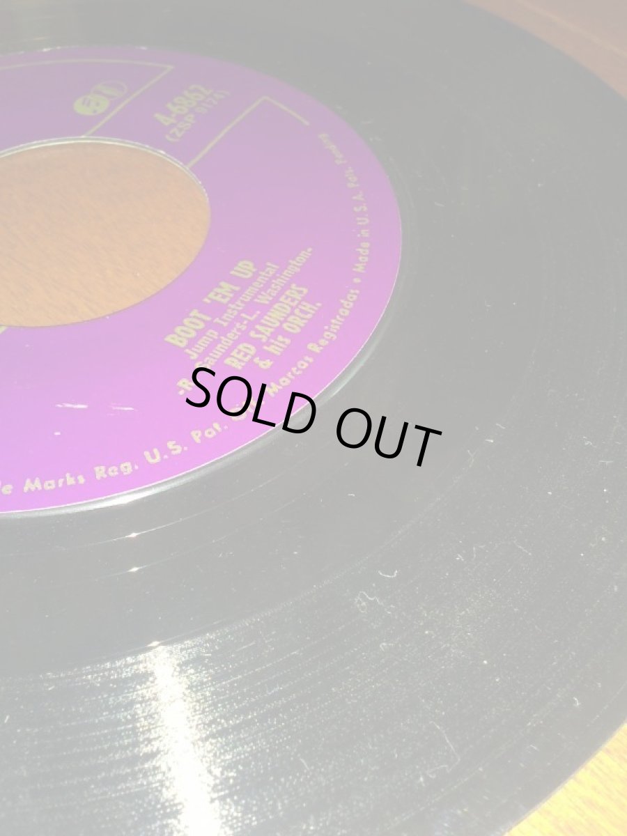 画像3: RED SAUNDERS AND HIS ORCH.♪BOOT 'EM UP♪ (3)