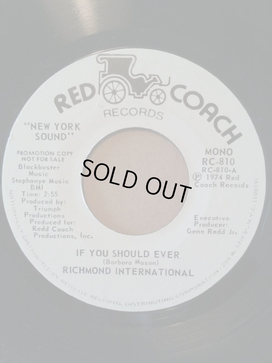 画像2: RICHMOND INTERNATIONAL♪IF YOU SHOULD EVER♪ (2)