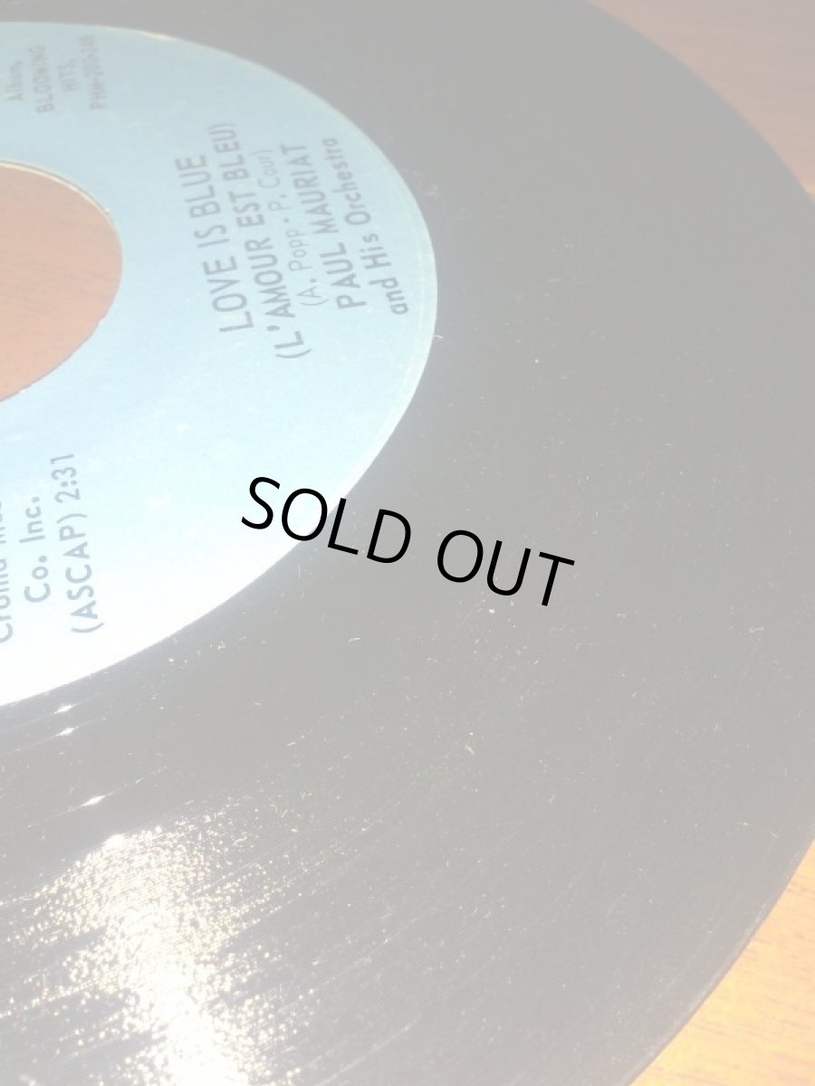 画像3: PAUL MAURIAT♪LOVE IS BLUE♪ (3)