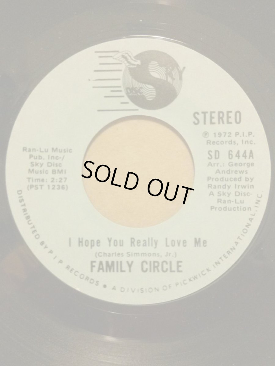 画像1: FAMILY CIRCLE♪I HOPE YOU REALLY LOVE ME♪ (1)