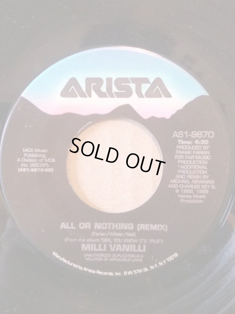 画像2: MILLI VANILLI♪GIRL I'M GONNA MISS YOU♪ (2)