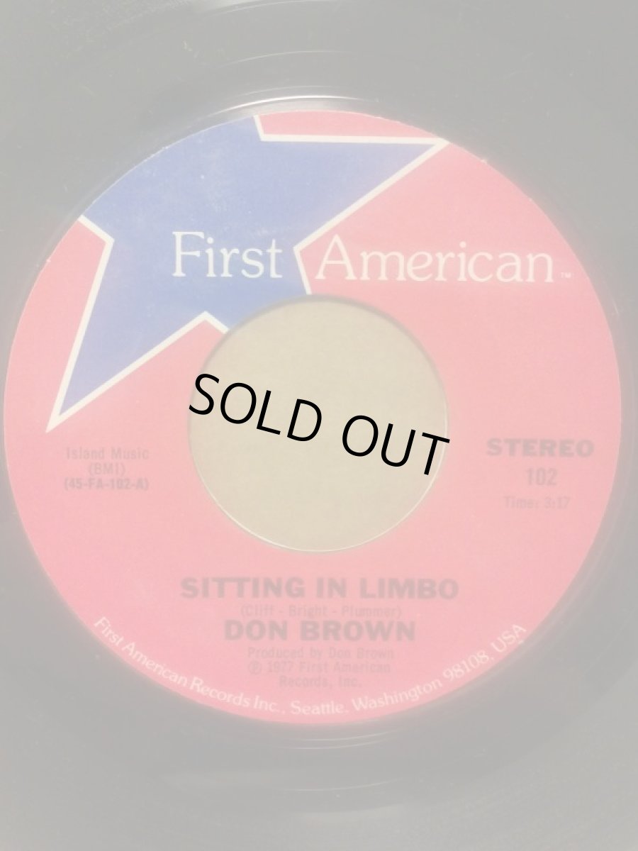 画像2: DON BROWN♪SITTING IN LIMBO♪ (2)