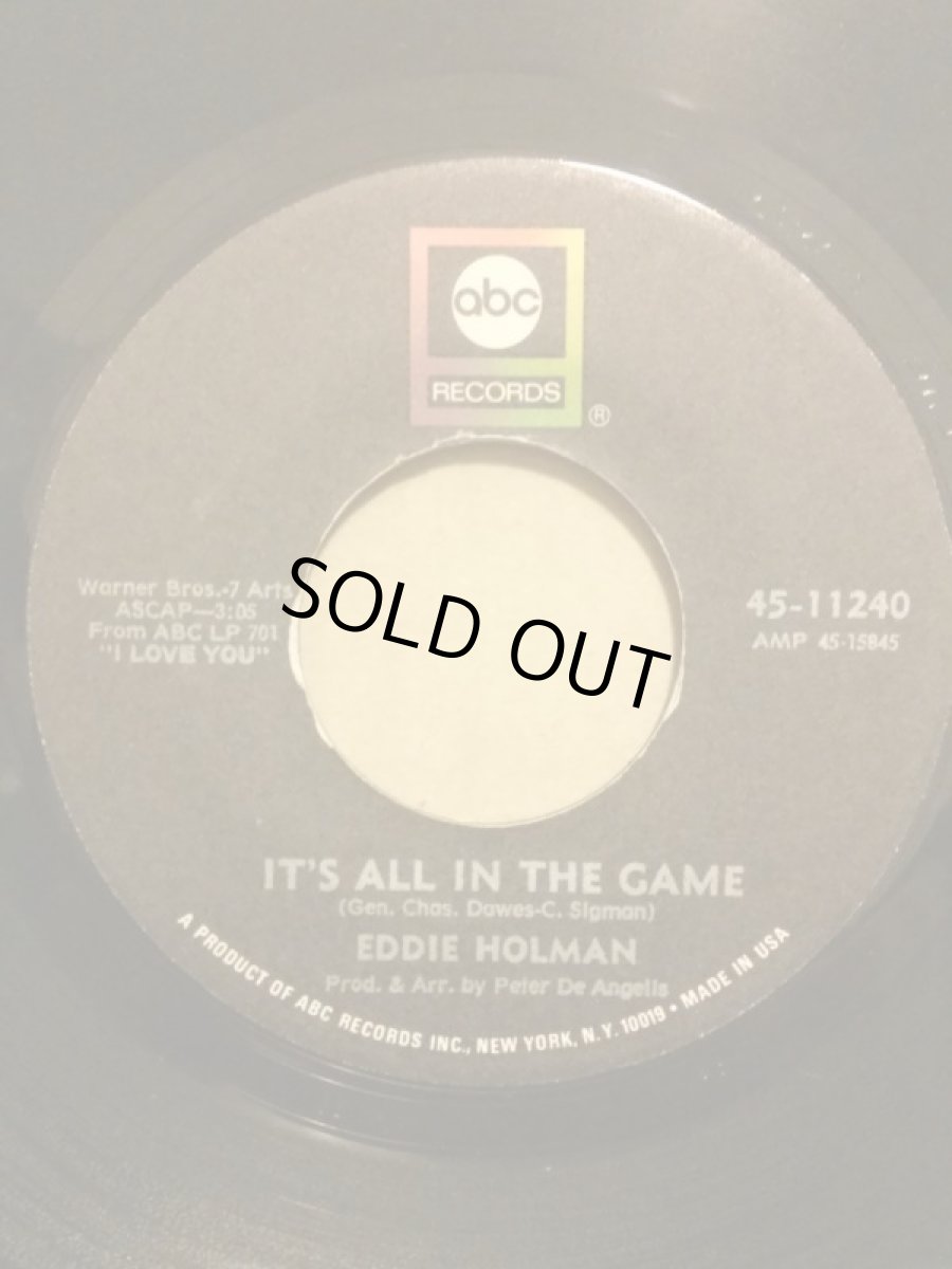 画像2: EDDIE HOLMAN♪HEY THERE LONELY GIRL♪ (2)