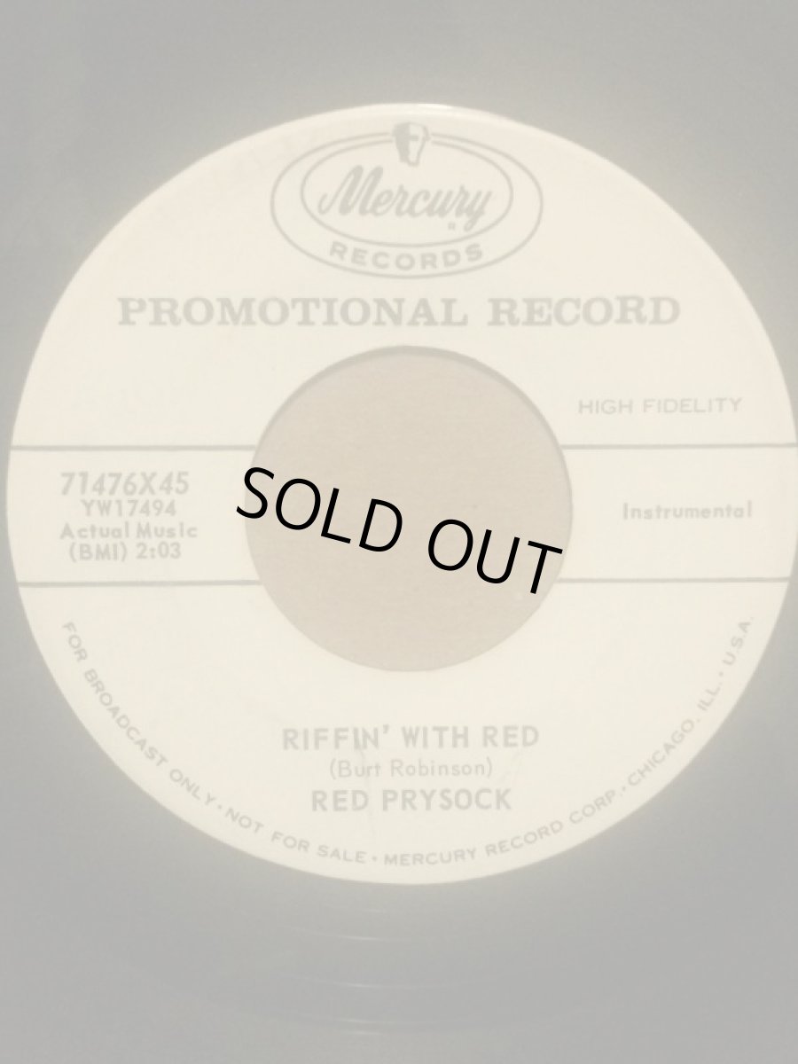 画像2: RED PRYSOCK  ♪RIFFIN' WITH RED♪ (2)