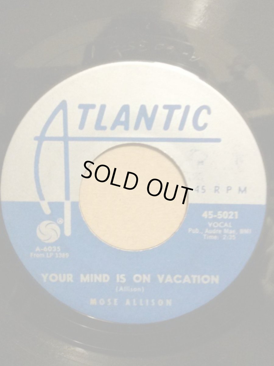 画像2: MOSE ALLISON ♪I DON'T WORRY ABOUT A THING♪ (2)