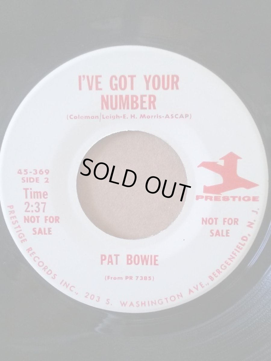 画像2: PAT BOWIE ♪GET OUT OF TOWN♪ (2)