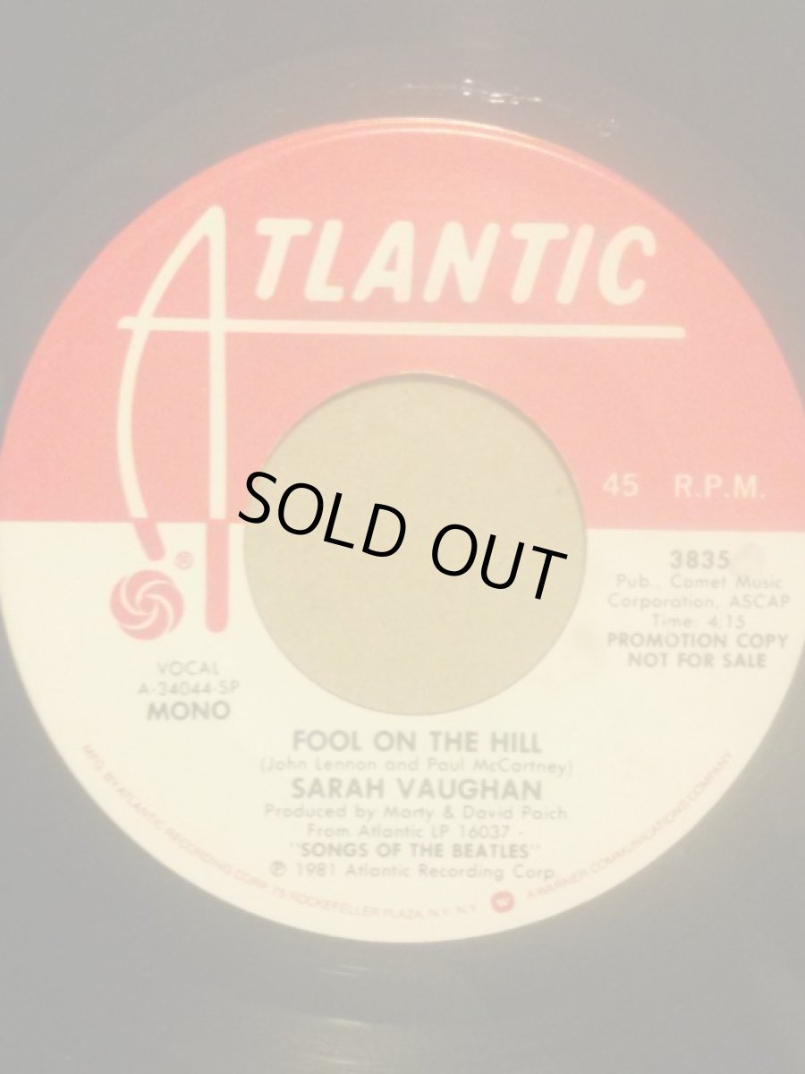 画像2: SARAH VAUGHAN ♪FOOL ON THE HILL♪ (2)