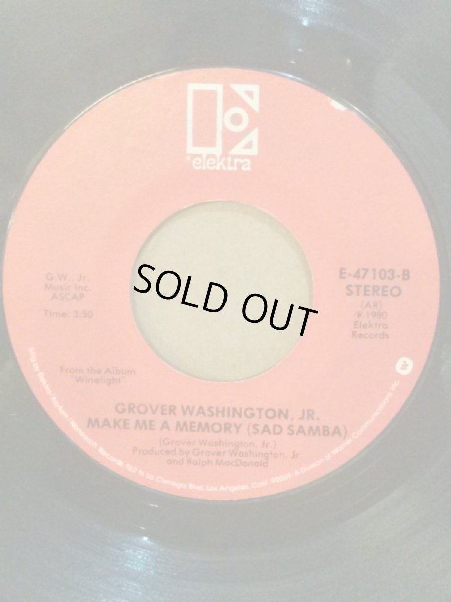 画像2: GROVER WASHINGTON JR.  ♪JUST THE TWO OF US♪ (2)