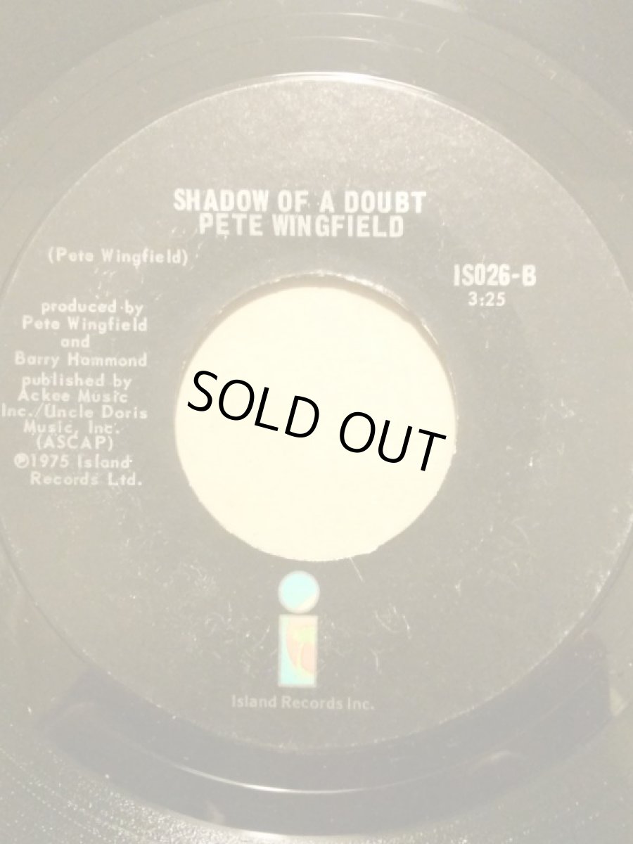 画像2: PETE WINGFIELD ♪EIGHTEEN WITH A BULLET♪ (2)