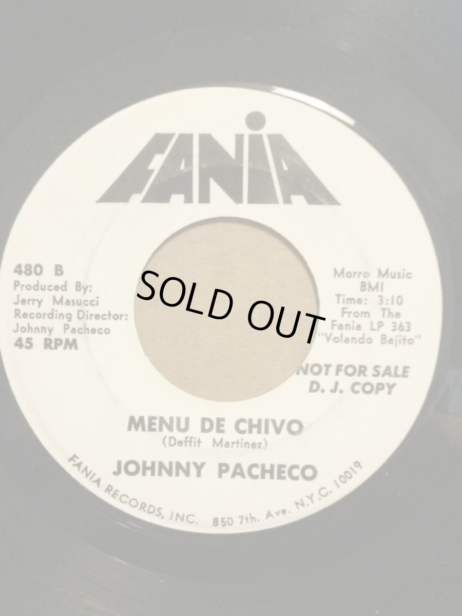 画像2: JOHNNY PACHECO ♪ AZUCAR MAMI♪ (2)